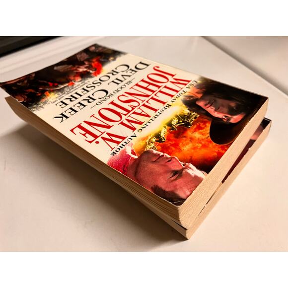 William W. Johnstone, Blood Brothers, Western Paperback Book Lot of 2,‎ Death - Picture 4 of 5